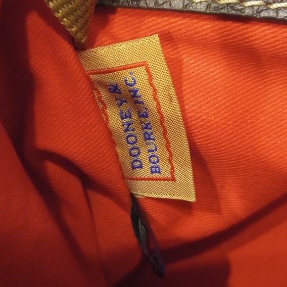 DOONEY & BOURKE LEATHER CROSSBODY-SATCHEL BAG - Picture 11 of 13